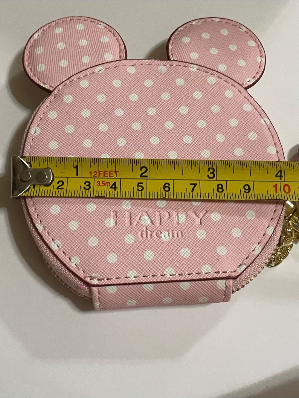 Pink Minnie Mouse Coin Purse Keychain #0734 - Picture 5 of 9